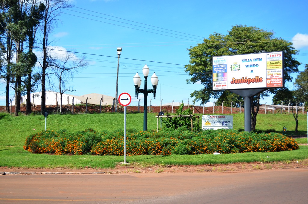 Entrada de Janiópolis