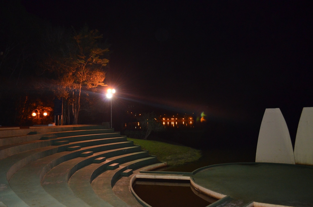 Parque do lago em Campo Mourão