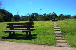 Parque do lago de Mamborê