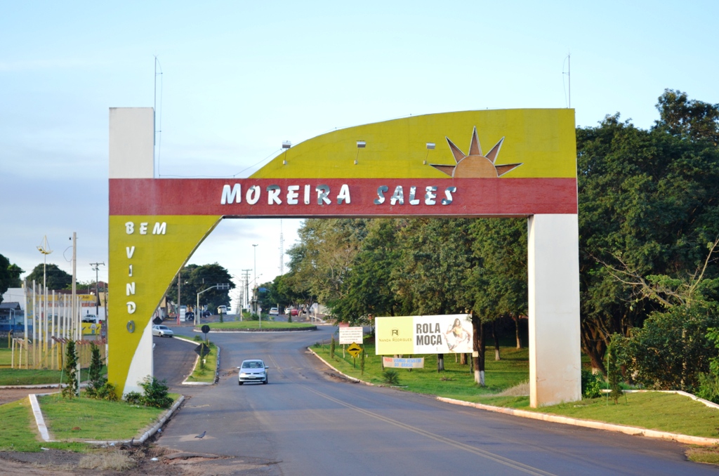 Entrada de Moreira Sales