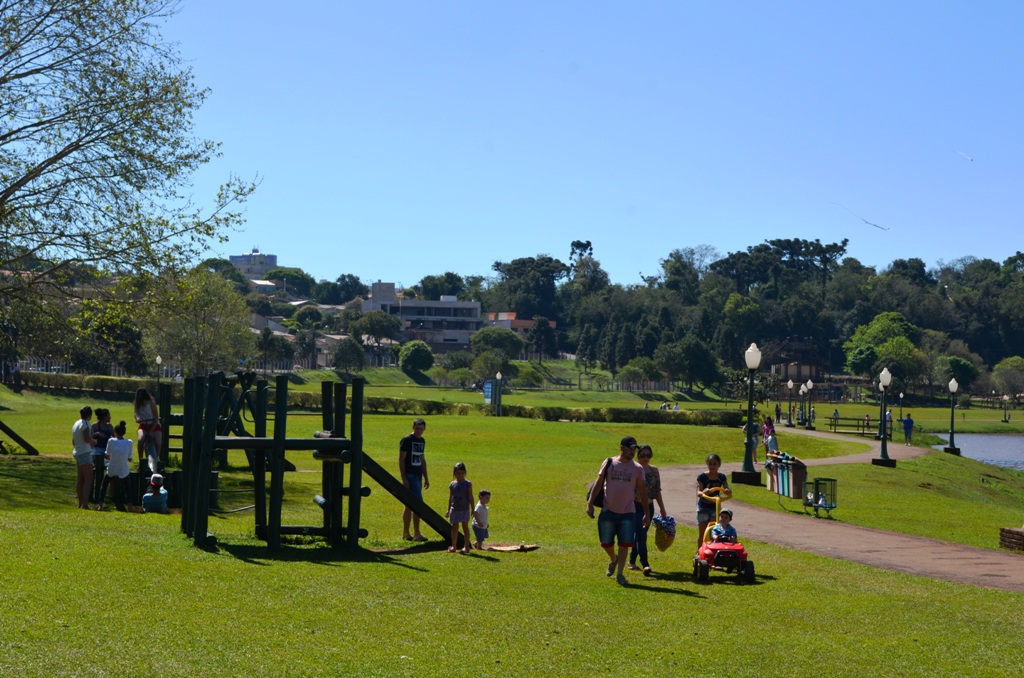 Parque do lago em Campo Mourão