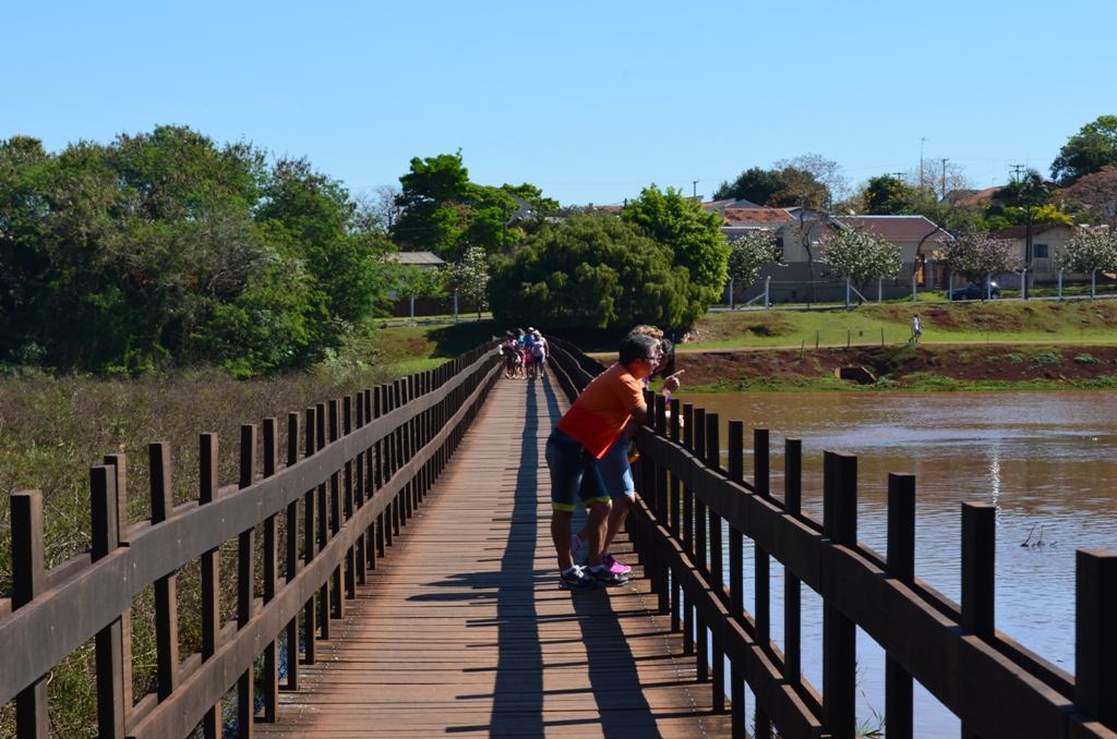 Parque do lago em Campo Mourão