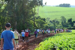 Caminhada na natureza