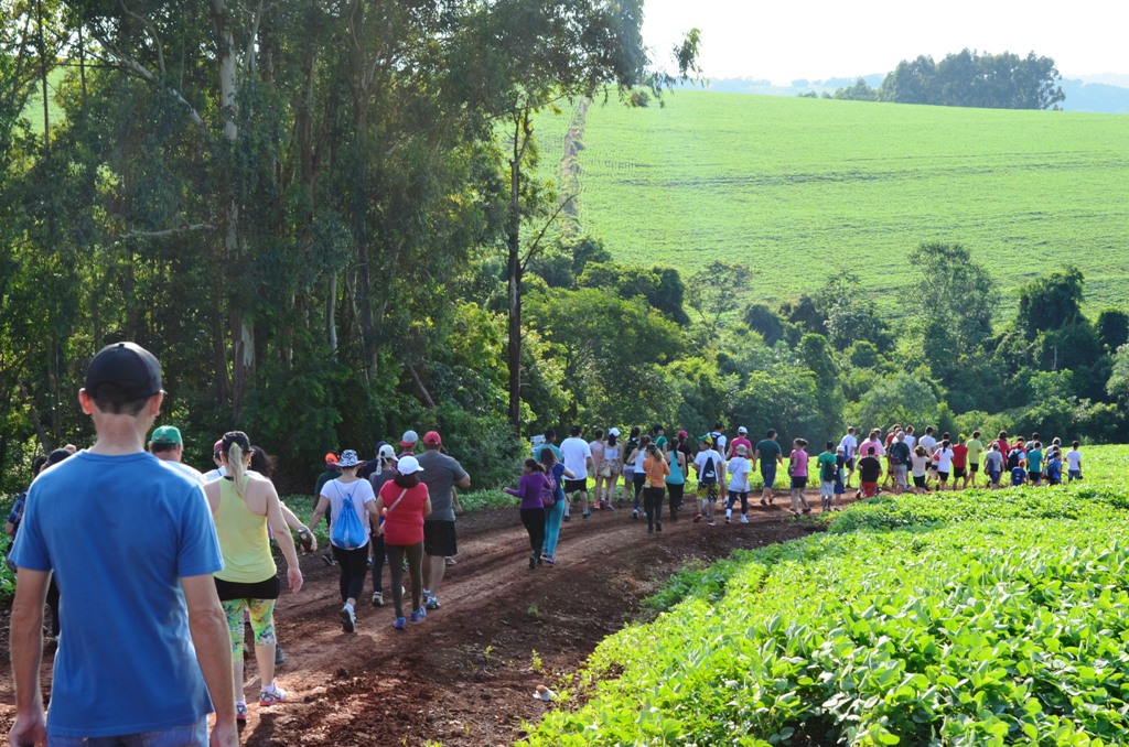 Caminhada na natureza