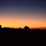Anoitecer em Mamborê