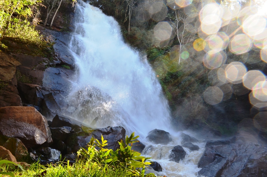 Cachoeira da Clauri em Mamborê