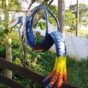 Arte com pneus em Farol