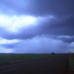 Rodovia entre Juranda e Quarto Centenário- dia de chuva