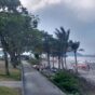 Praia central de Guaratuba