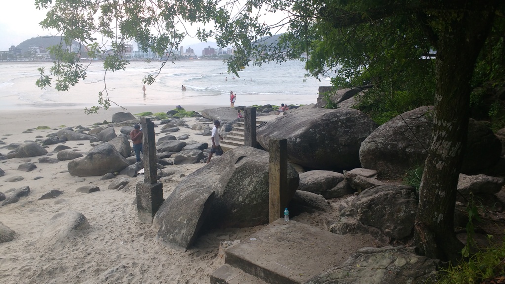 Litoral paranaense - Morro do Cristo em Guaratuba