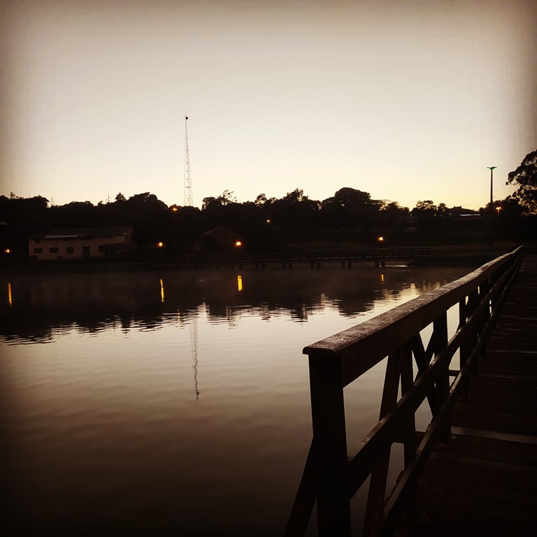 Parque do lago de Mamborê