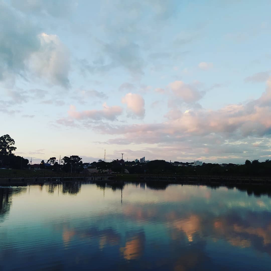 Parque do lago de Mamborê - Paraná