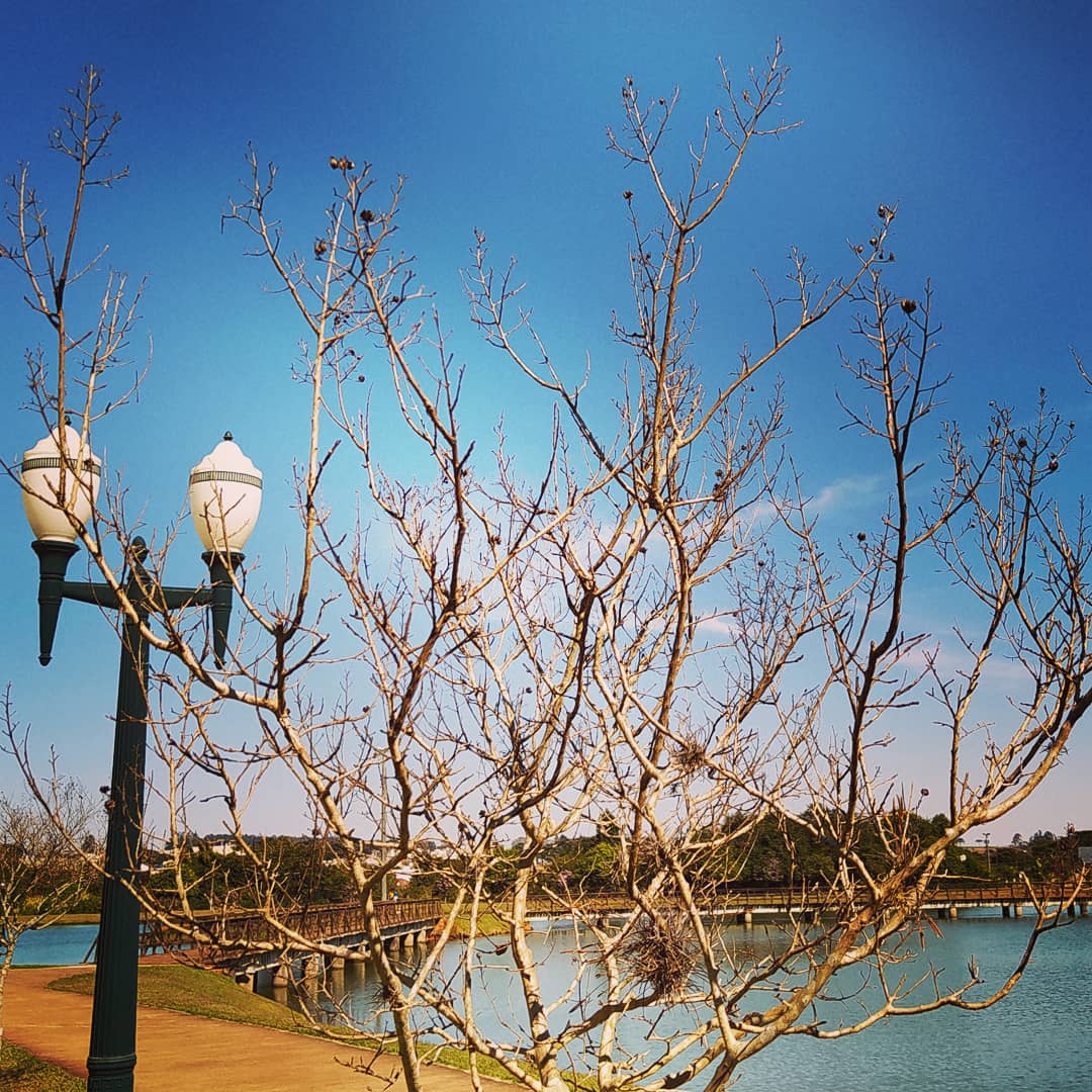 Parque do lago de Mamborê - Paraná