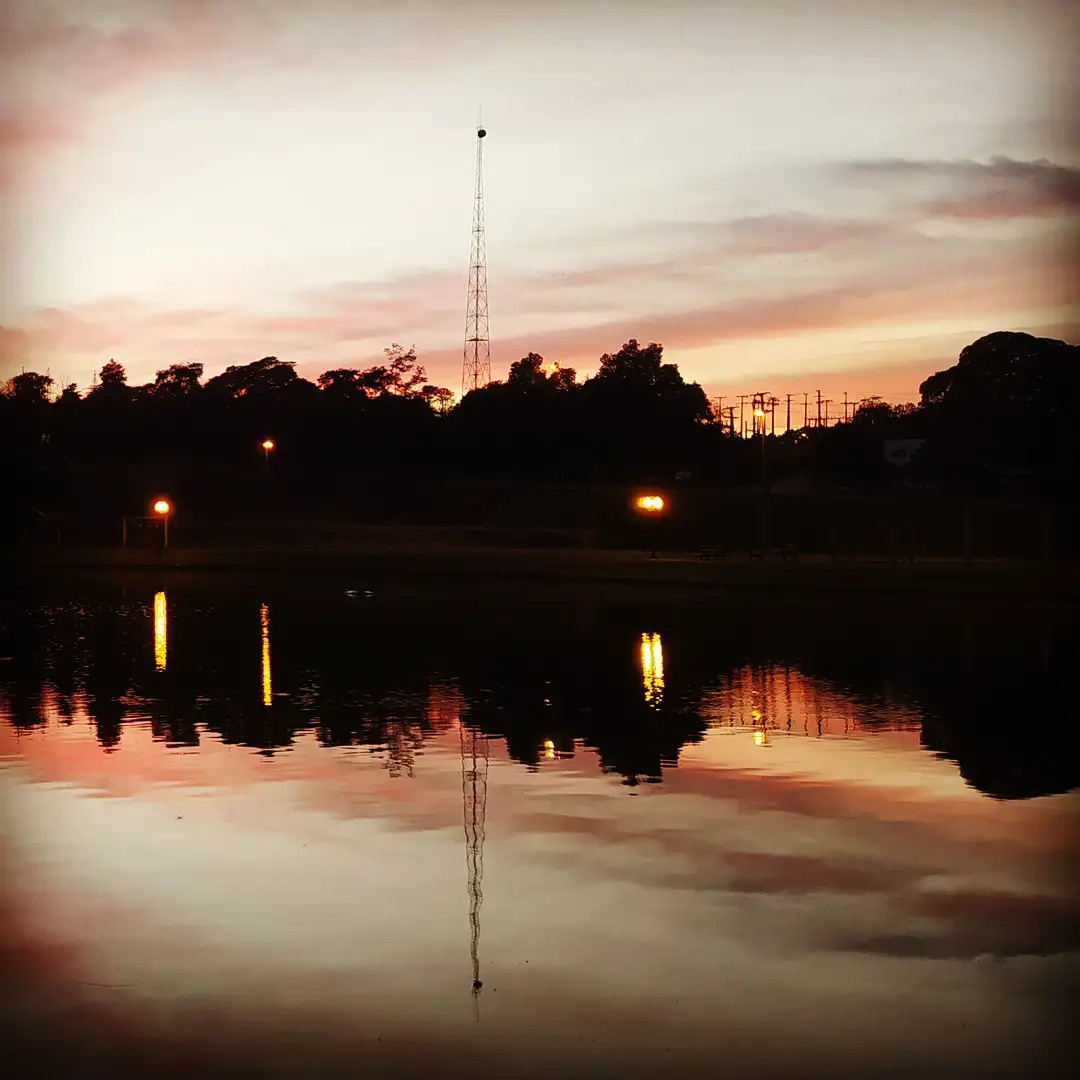 Parque do lago de Mamborê - Paraná