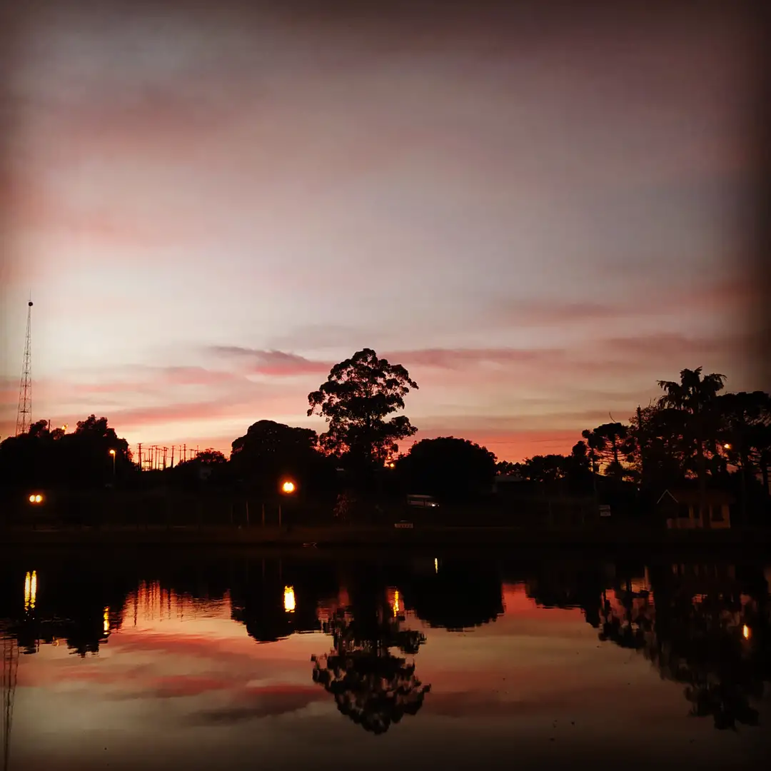 Parque do lago de Mamborê - Paraná