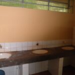 Banheiros localizados no Parque Municipal Teodoro de Oliveira.