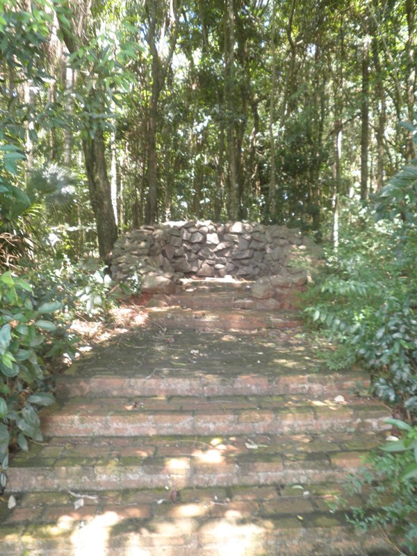 Obras de arte distribuídas no Parque Municipal Joaquim Teodoro de Oliveira