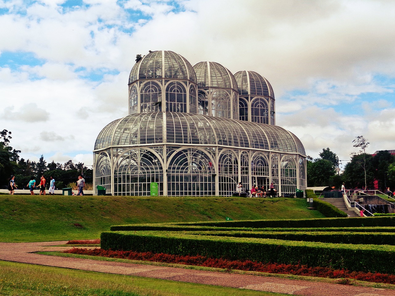 Jardim botânico em Curitiba
